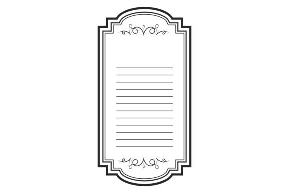 Decorative Card Template for Elegant Branding
