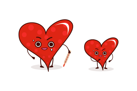 Kawaii Heart Graphic Freebie