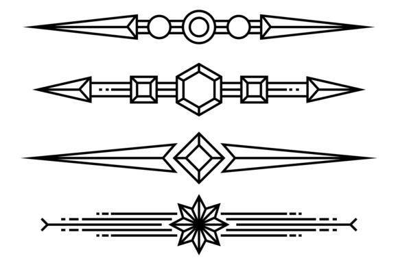 Vintage Divider Set for Creative Designers
